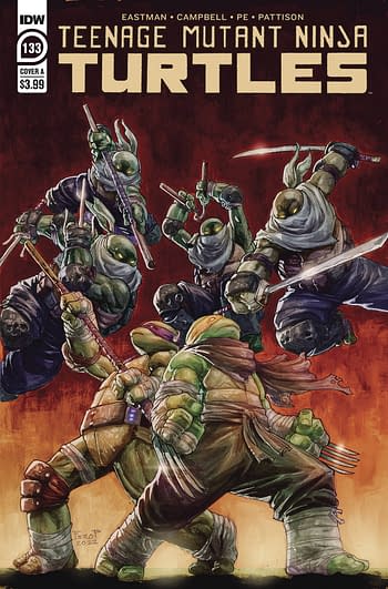 Cover image for TMNT ONGOING #133 CVR A PENICHE