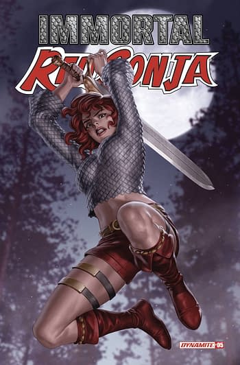Cover image for IMMORTAL RED SONJA #5 CVR B YOON