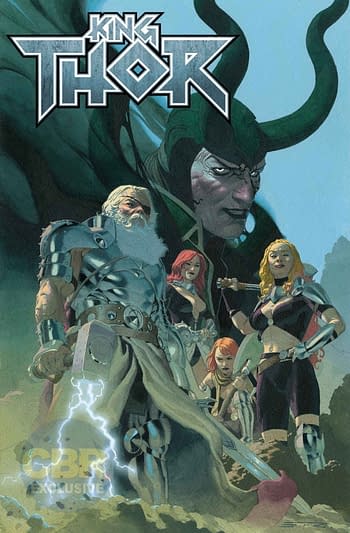 King Thor: A New Thor #1 from Jason Aaron and Esad Ribic in September
