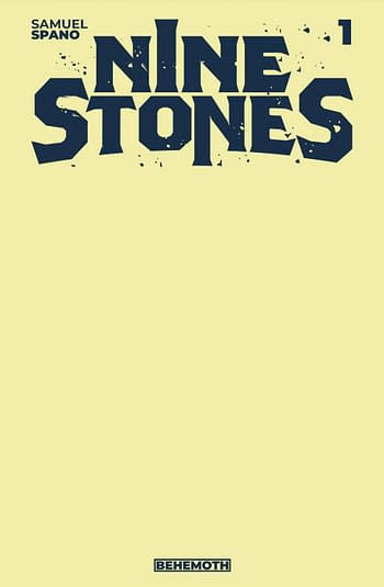 Cover image for NINE STONES #1 CVR E SKETCH COVER (MR)