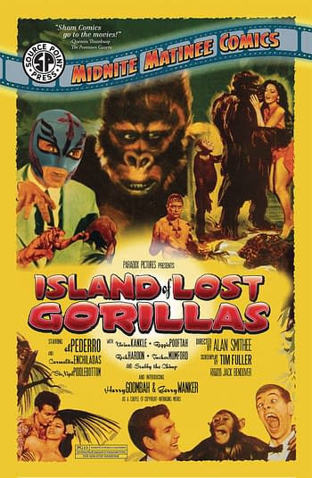 Cover image for MIDNITE MATINEE COMICS PRESENTS ISLAND OF LOST GORILLAS