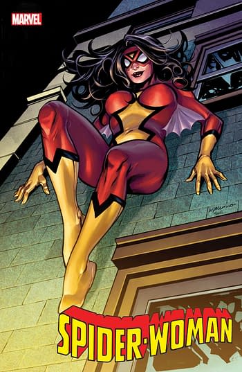 #100 Spider-Woman Playing Both Sides Age of Ultron Marvel Dice Masters