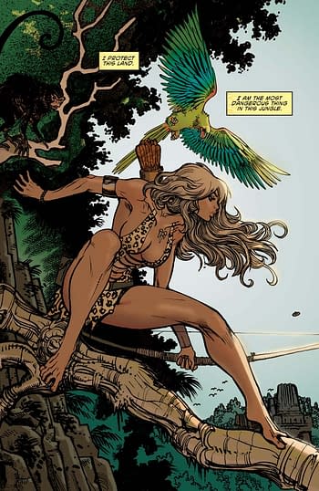 Exclusive Extended Previews: Barbarella #6, Dejah Thoris #4, Xena #4, and More