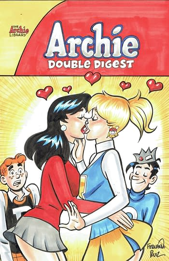 Today Finally Betty And Veronica Kiss In Archie Comics Spoilers