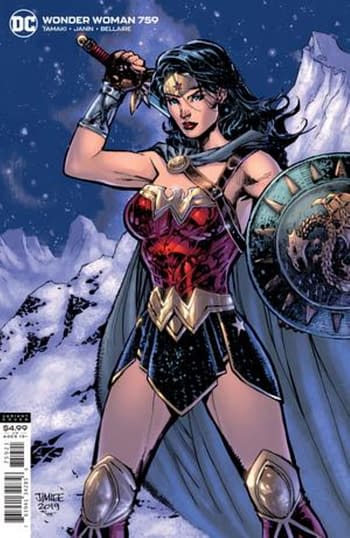 DC Previews Mariko Tamaki and Mikel Janin's Wonder Woman #759