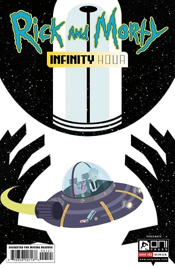 Cover image for RICK AND MORTY INFINITY HOUR #1 CVR B MARTIN