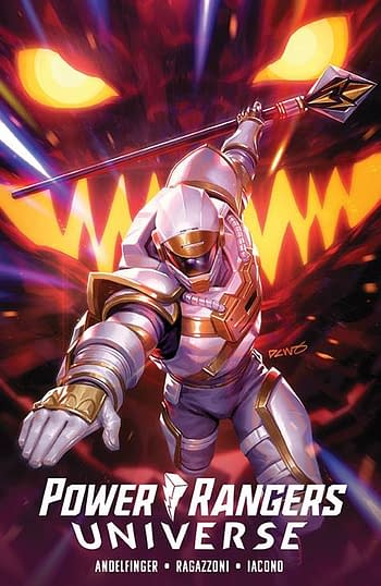 Cover image for POWER RANGERS UNIVERSE HC