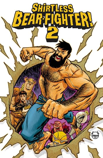 Cover image for SHIRTLESS BEAR-FIGHTER 2 #1 (OF 7) CVR A JOHNSON