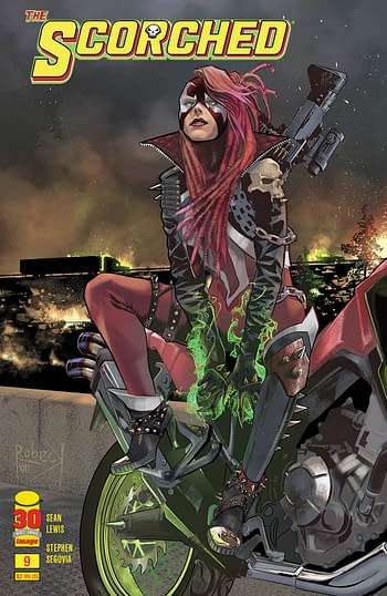 Cover image for SPAWN SCORCHED #9 CVR A ROBECK