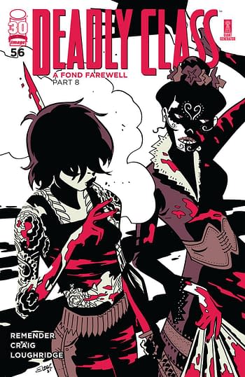 Cover image for DEADLY CLASS #56 CVR D CHARRETIER (MR)