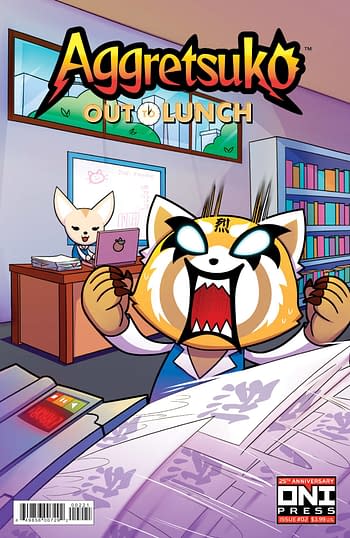 Cover image for AGGRETSUKO OUT TO LUNCH #2 CVR B CREW