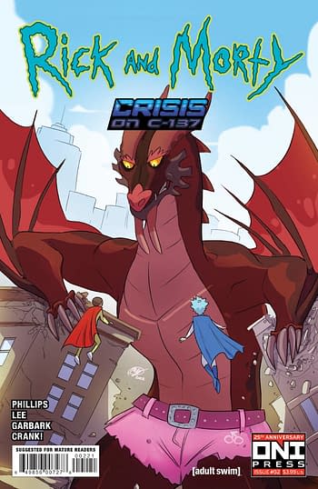 Cover image for RICK AND MORTY CRISIS ON C 137 #2 CVR B HUANG