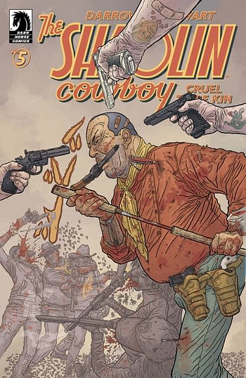 Cover image for SHAOLIN COWBOY CRUEL TO BE KIN #5 (OF 7) CVR A DARROW (MR)