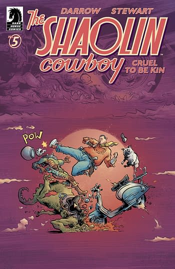 Cover image for SHAOLIN COWBOY CRUEL TO BE KIN #5 (OF 7) CVR C MOON (MR)