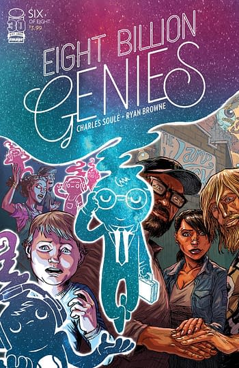 Cover image for EIGHT BILLION GENIES #6 (OF 8) CVR A BROWNE (MR)
