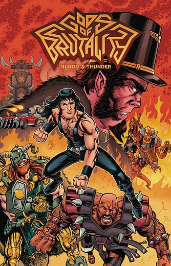 Cover image for GODS OF BRUTALITY TP VOL 01 BLOOD AND THUNDER
