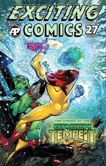 Cover image for EXCITING COMICS #27
