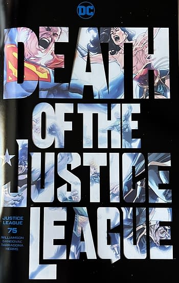 DC ComicsWhat The Justice League #75 Acetate Cover Is Hiding