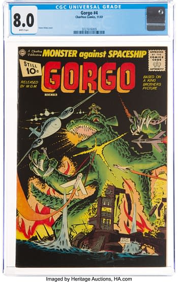 Gorgo and Konga: The Monsters Steve Ditko Made His Own, at Auction