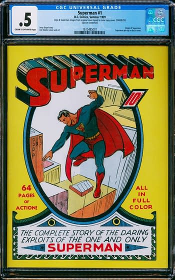 A Tale Of Two Very Different CGC Superman #1 Up For Auction Today