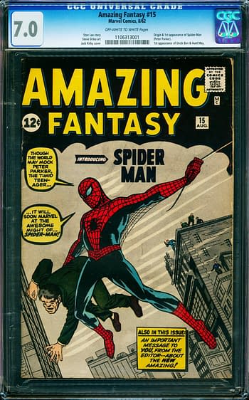 A Tale Of Five Amazing Fantasy #15 At Auction