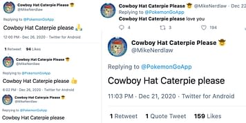 An Ode To The Cowboy Hat Caterpie Guy On Pokemon Go Twitter