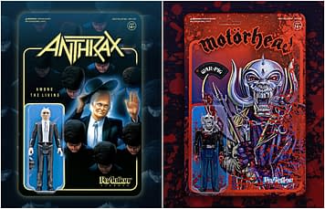 Super7 Heavy Metal Band Anthrax Among The Living ReAction Action Figure In Stock