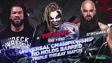 Wwe Payback Results The Big Dog Is Back In Universal Champ Match