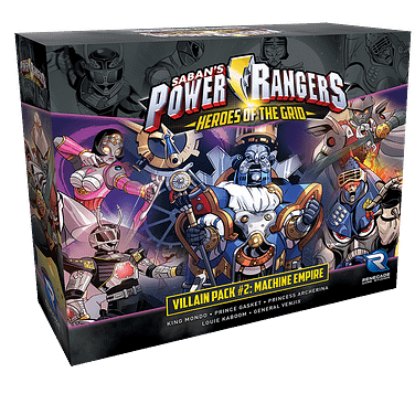 Power Rangers Heroes of the Grid Kickstarter Deluxe Box New Sealed