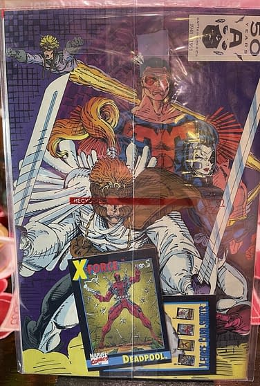 X Force 1 With Deadpool Card Sells For 100 Are You All Insane