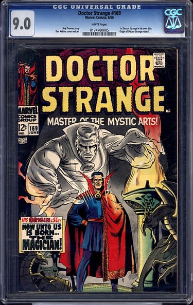 The Origin Of Doctor Strange On Auction At Comicconnect