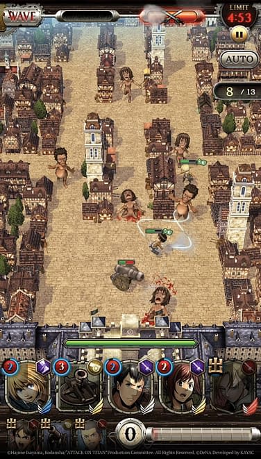 Attack On Titan Tactics Is The Most Brutal Mobile Game