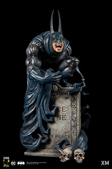 vampire batman statue