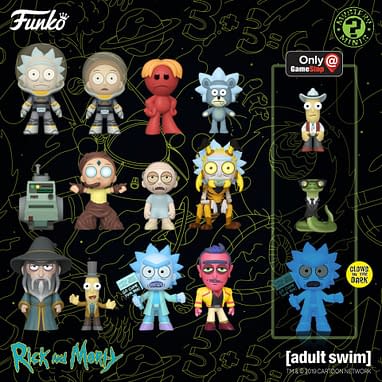 rick and morty mystery mini plushies