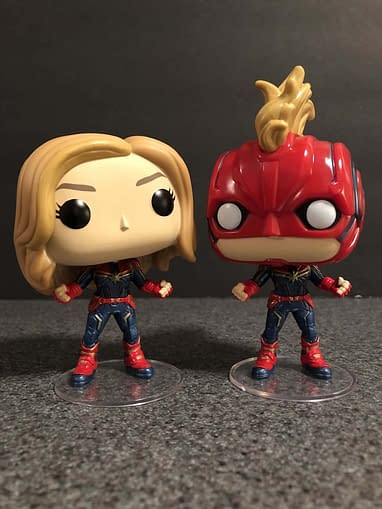 Captain Marvel Has Two Of The Coolest Funko Pops Released Lately