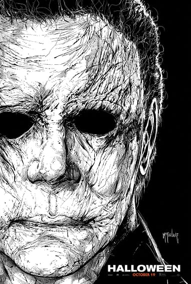 todd mcfarlane halloween 2020 Todd Mcfarlane Draws A New Michael Myers Halloween Poster For Nycc todd mcfarlane halloween 2020