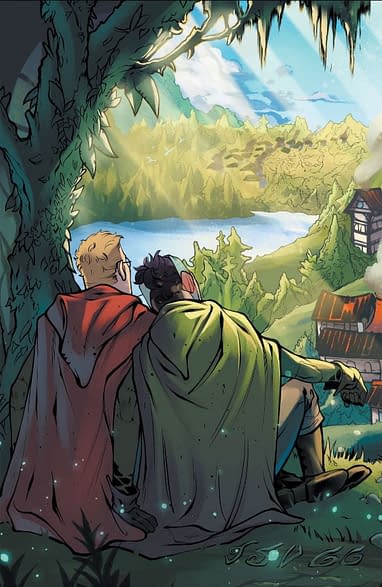 Kurtis Wiebe And Justin Osterling Launch New Fantasy Series Dryad At Oni In March