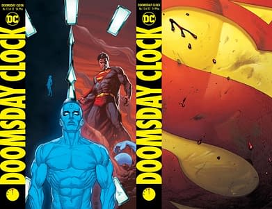 DC 'D' Cover variant Ships NOW FAST Shipping Doomsday Clock #12 of 12 