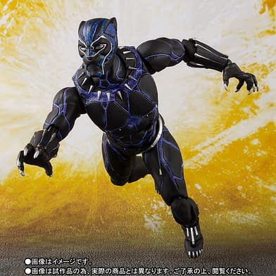 6" Movie S.H.Figuarts Black Panther Figure Captain America Civil War SHF Toys
