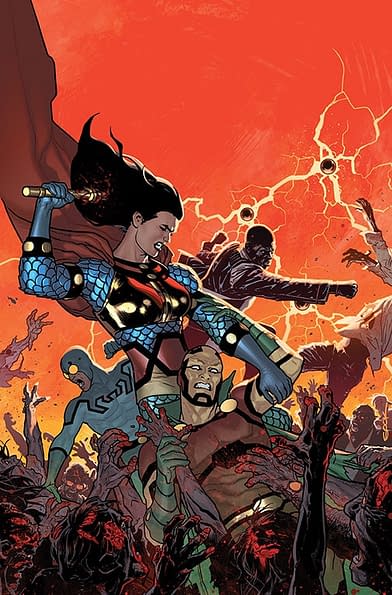 Dc Comics To Publish A Dceased One Shot With Mister Miracle Big Barda John Constantine Booster Gold And Blue Beetle