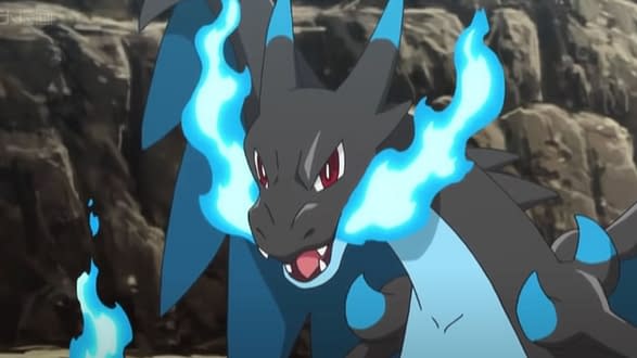 Charizard will be able to Mega Evolve into Mega Charizard X with Mega Evolution in Pokémon GO. Credit: Niantic Charizard will be able to Mega Evolve into Mega Charizard X with Mega Evolution in Pokémon GO. Credit: Niantic