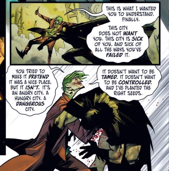 How The Joker Makes a New Gotham and a New Batman (#100 Spoilers)