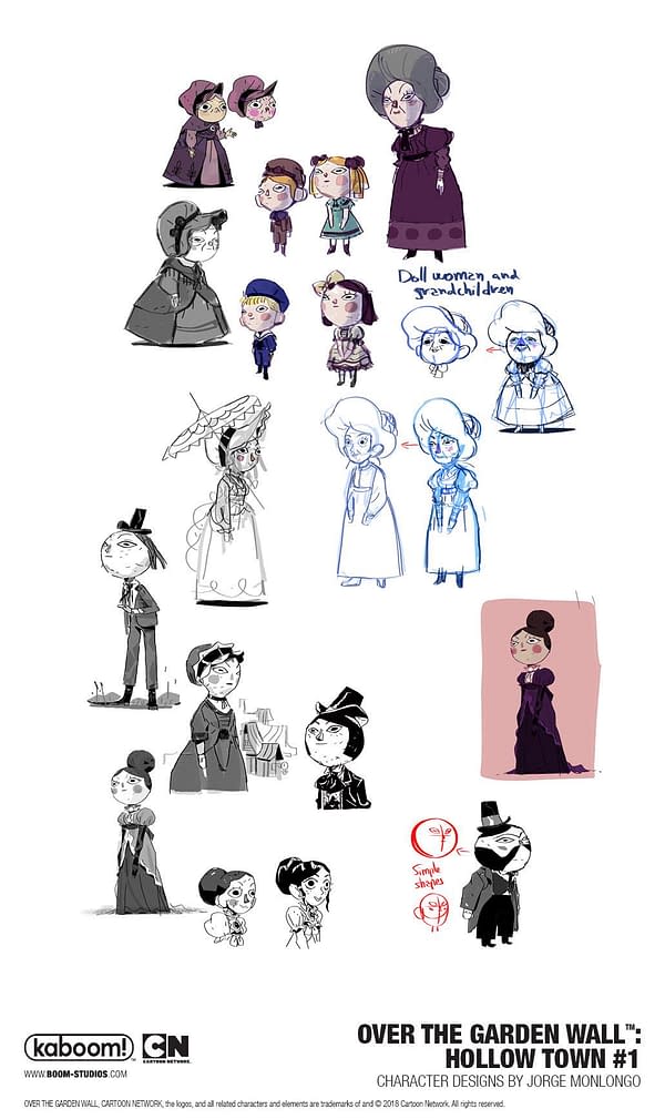 Over The Garden Wall Returns In September With Hollow Town By Celia Lowenthal And Jorge Monlongo
