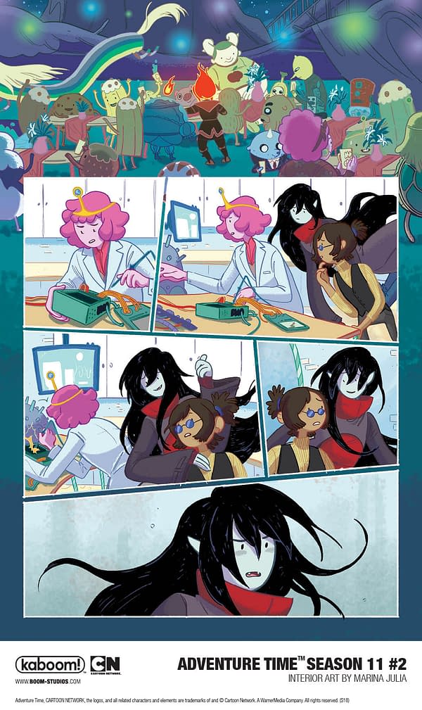 Adventure Time Lives On Comic Form In First Look At Season 11 2