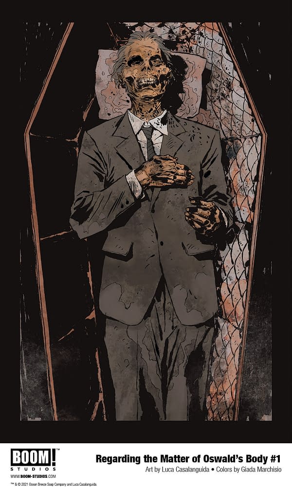 Cantwell, Casalunguida to Solve Kennedy Assassination in New Comic