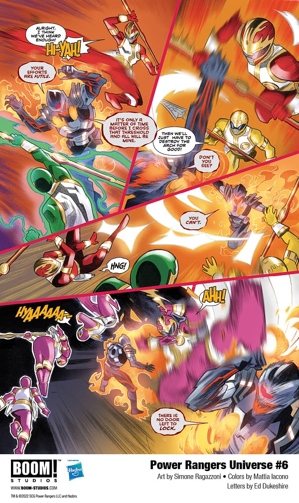 The Arch Must Be Destroyed in Power Rangers Universe #6 Preview