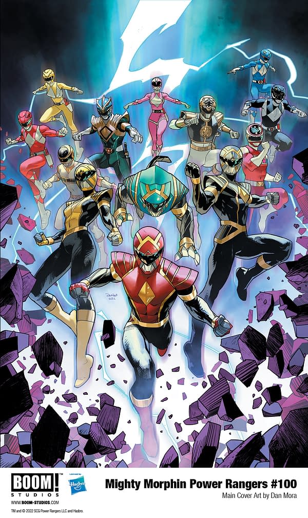 Power Rangers #100
