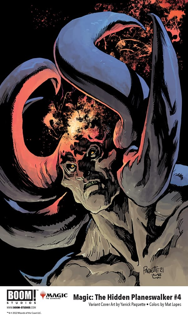 BOOM! Unhides Preview of Magic: The Hidden Planeswalker #4