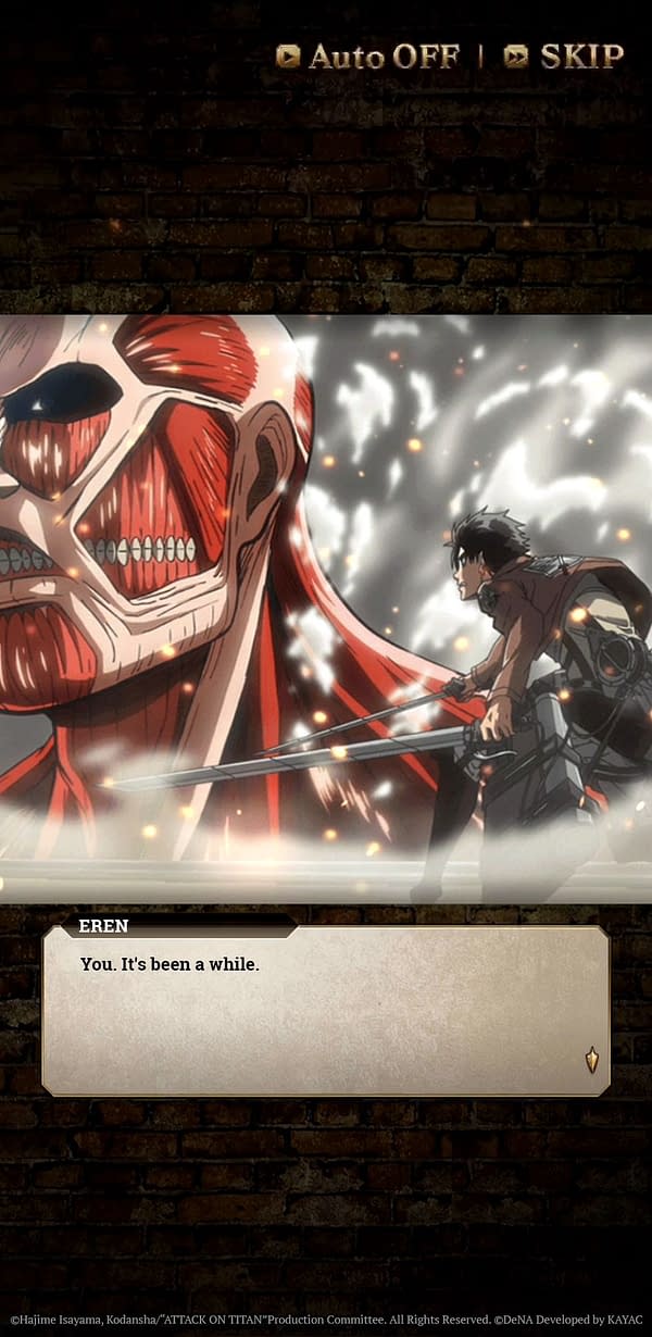 Attack On Titan Tactics Is The Most Brutal Mobile Game