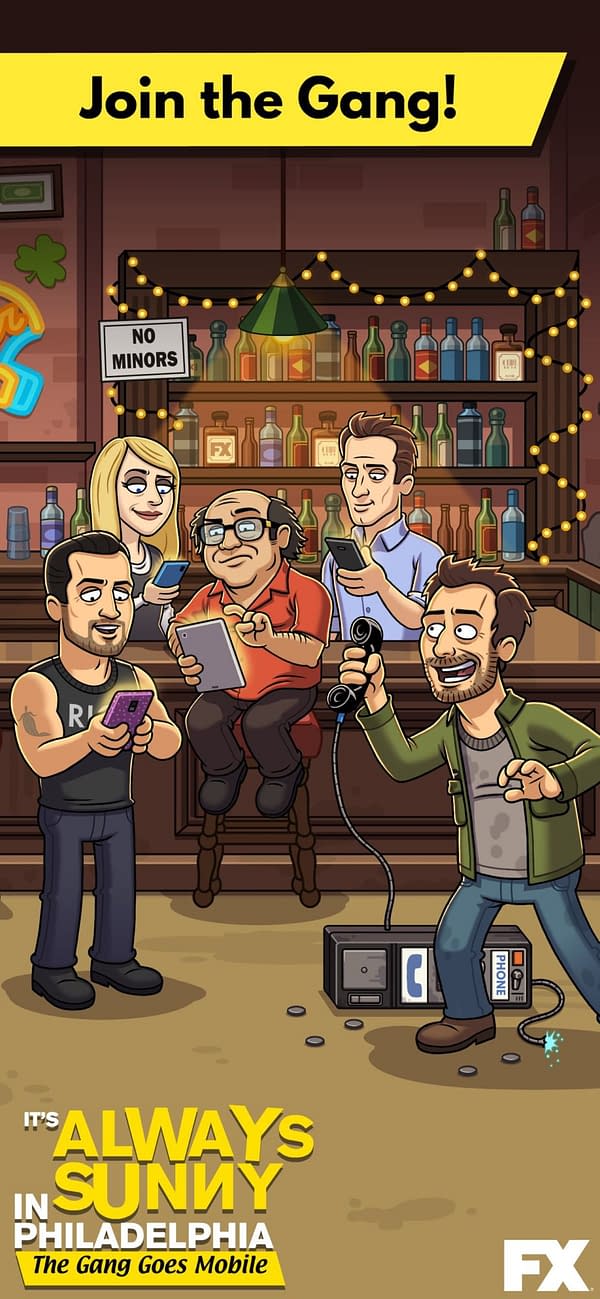 It's Always Sunny: The Gang Goes Mobile is Available Now